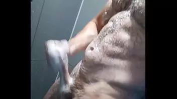 Play Happy ending in shower after a workout. sexycyril